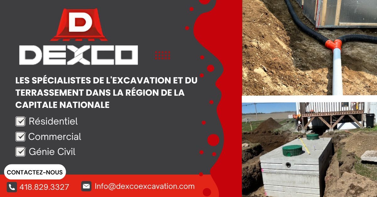 Entreprise spécialisée en drain Lac-Beauport
